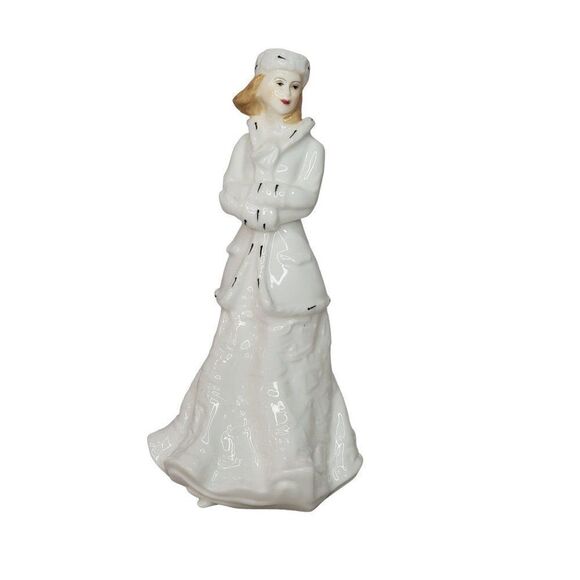 Vintage Royal Doulton Sentiments Love Holiday Collection Lady Victorian Signed - Picture 1 of 5